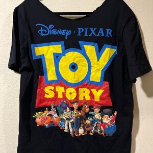 Disney Pixar Toy Story Black Kids T-Shirt